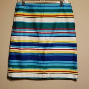 🥰 5/$25 Talbots | Striped Pencil Skirt